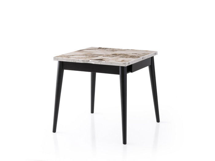 Hanah Home Mesa de Comedor Extensible Mármol Blanco Hanah Home Mesa de Comedor Extensible Mármol Blanco